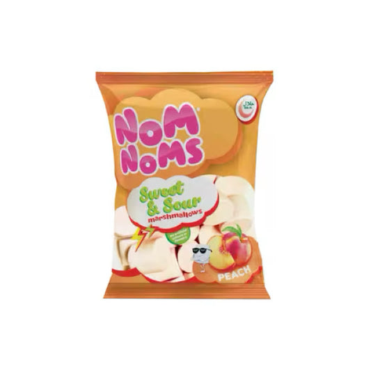 Nom Noms Peach Sweet And Sour Mallows (150g) - Dubai