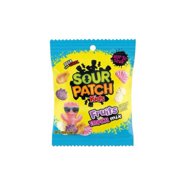 Sour Patch Kids Fruits Tropical Mix (87g) - America