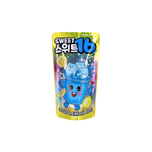 Sweet 16 Blue Lemon Ade Zero Sugar (200ml) - Korea