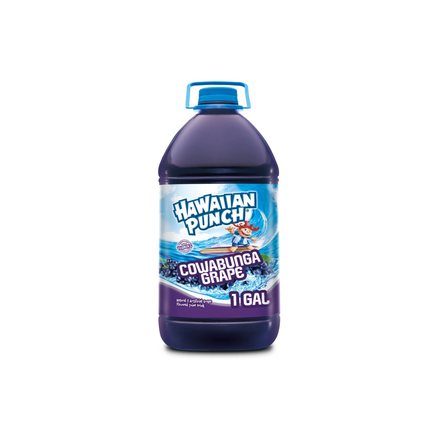 Hawaiian Punch Cowabunga Grape HUGE 1 Gallon (3.78lt) - America