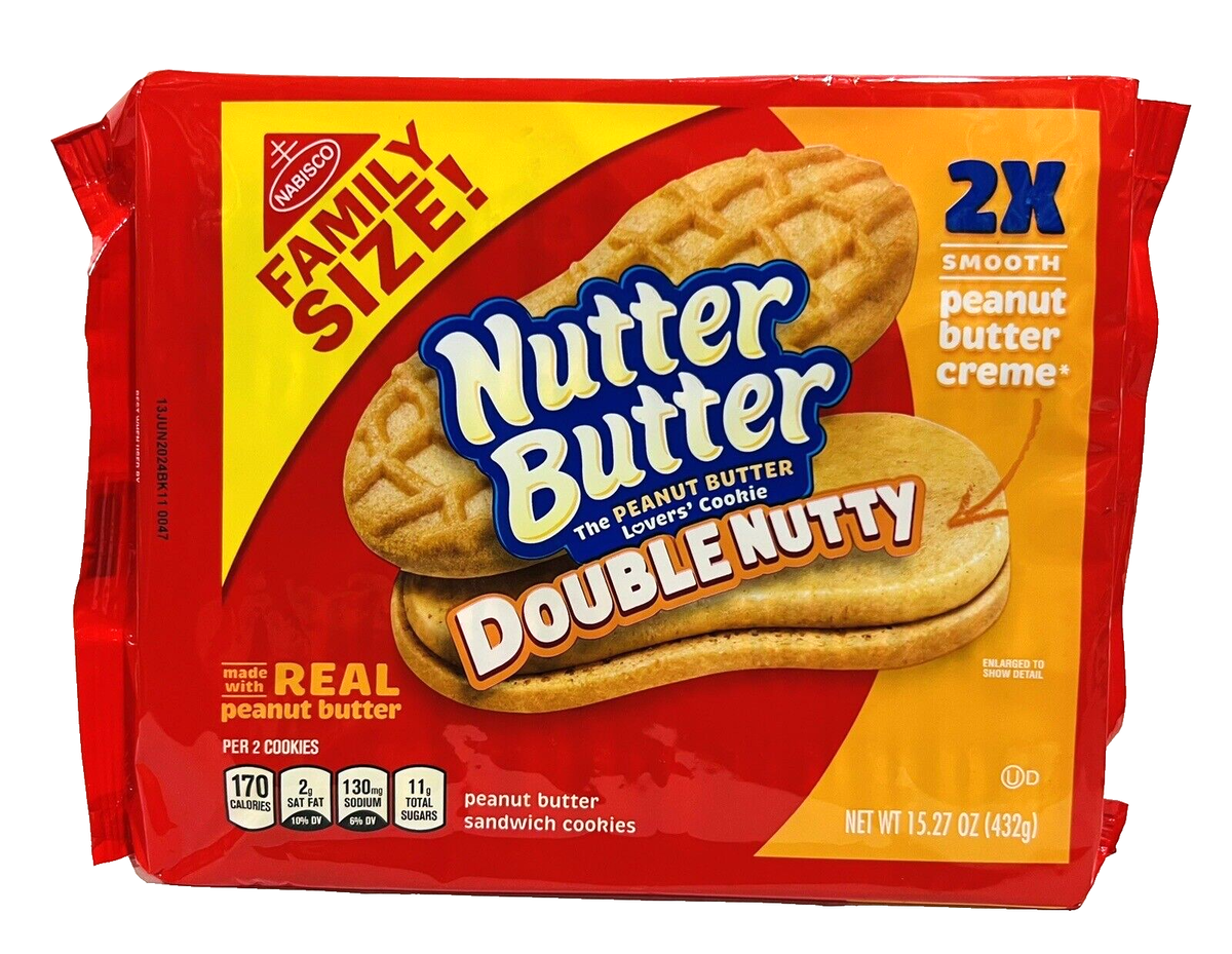 Nabisco Nutter Butter Double Nutty (432g) - America