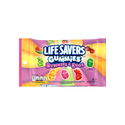 Life Savers Gummies Easter Bunnies & Eggs Large Bag (255g) - America