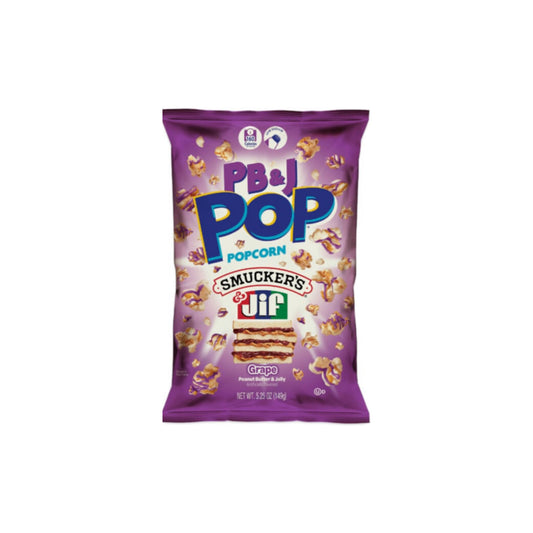 PB&J Pop Smuckers & JIF Grape Popcorn (149g) - America