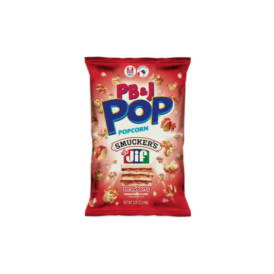 PB&J Pop Strawberry Popcorn (149g) - America