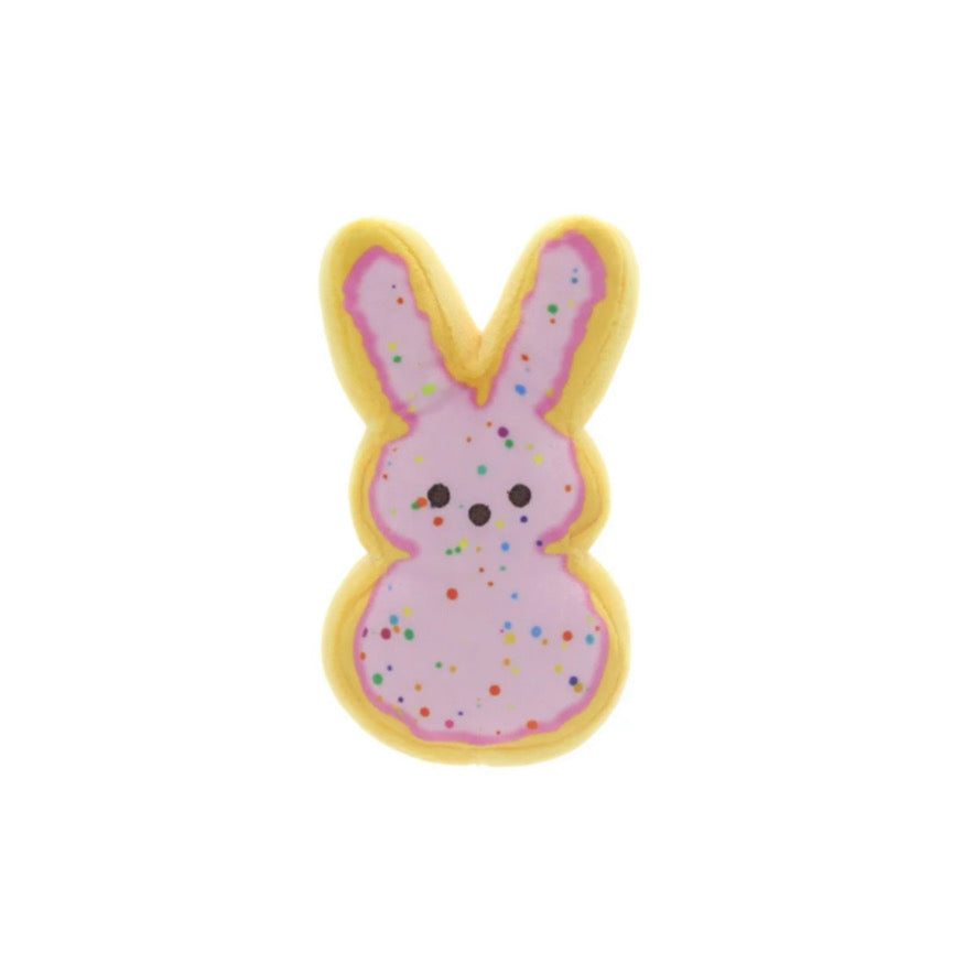 Peeps Cookie Pink & Yellow Bunny Marshmallow Scented Plush (6-Inch) - America
