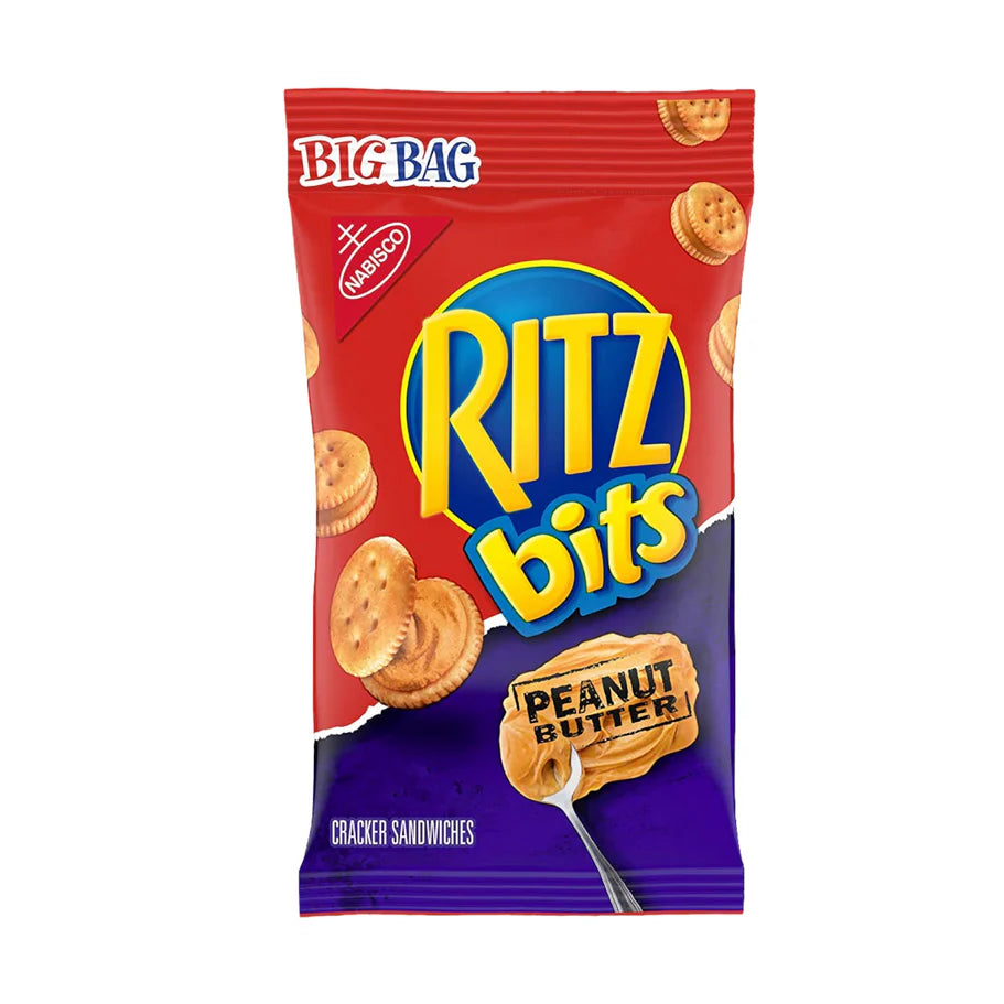 Nabisco Ritz Bits Peanut Butter Bag (85g) - America