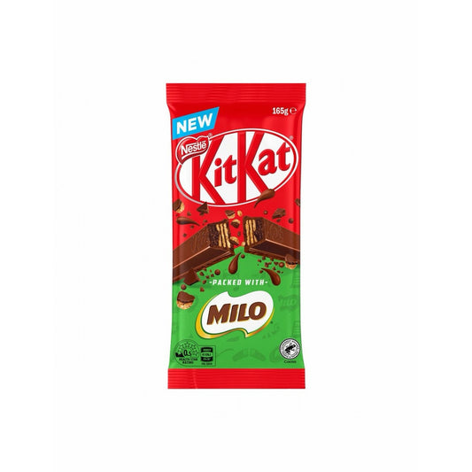 Nestle Kit Kat Milo Chocolate Large Bar (165g) - Australia
