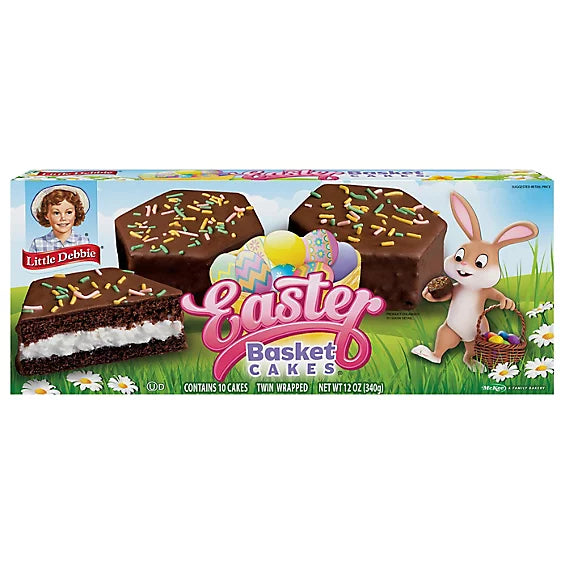 Little Debbie Easter Basket Cakes Milk Chocolate (362g)  - America