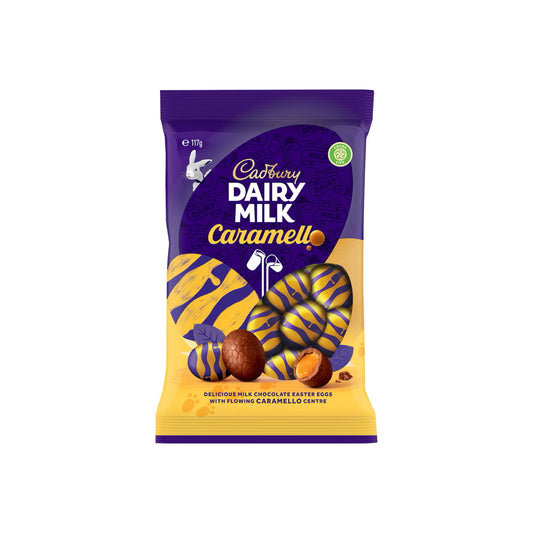 Cadbury Dairy Milk Easter Caramello Eggs Bag (117g) - Australia