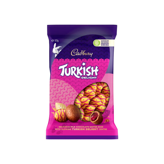 Cadbury Turkish Delight Easter Eggs (117g) - Australia