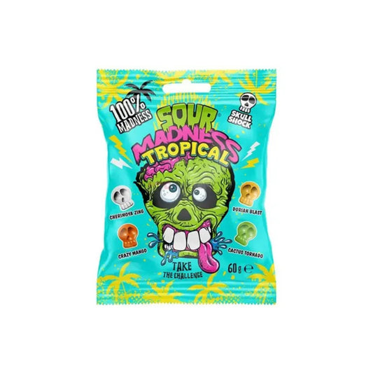Sour Madness Tropical Hard Candies (60g) - Poland