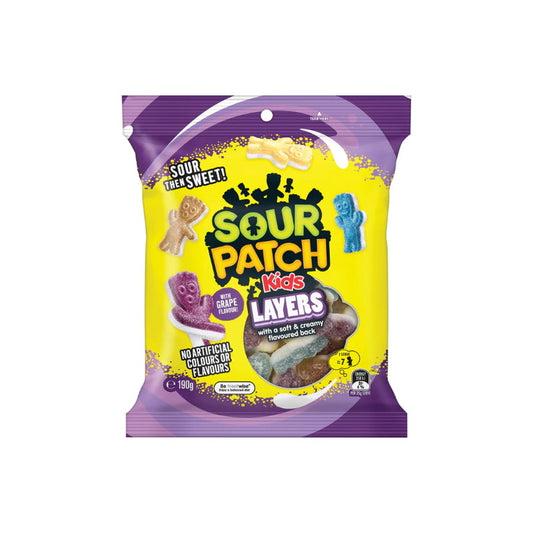 Sour Patch Kids Layers Peg Bag (190g) - Australia