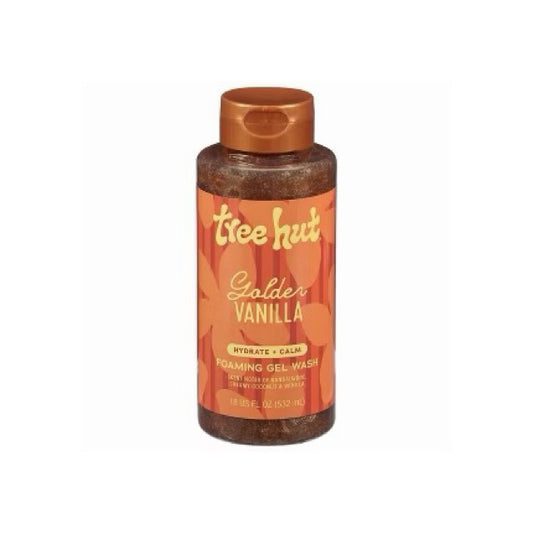 Tree Hut Golden Vanilla Foaming Gel Wash (532g) - America
