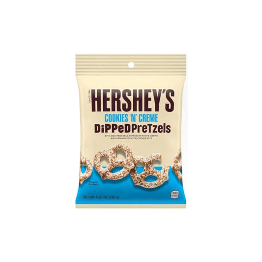 Hershey’s Cookies ‘N’ Creme Dipped Pretzels (120g) - America
