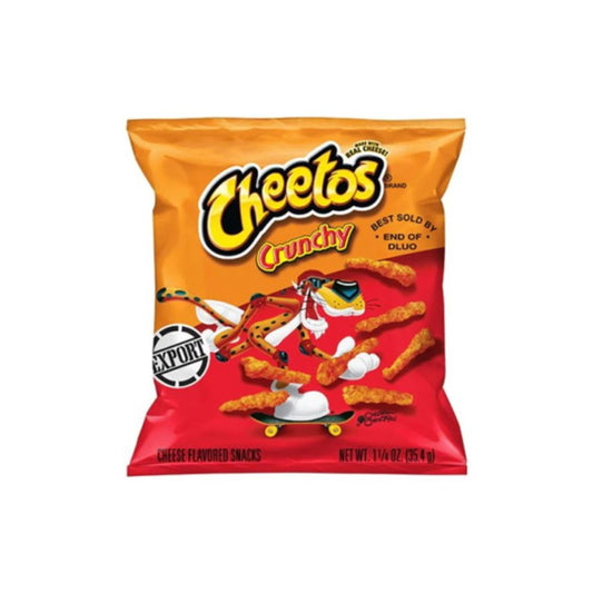 Cheetos Crunchy Cheese Flavored Snacks Small Bag (35g) - America