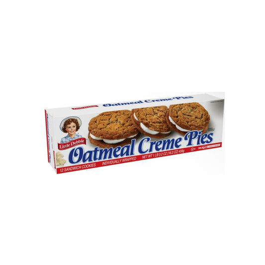 Little Debbie Oatmeal Creme Pies 12-Pack (459g) - America