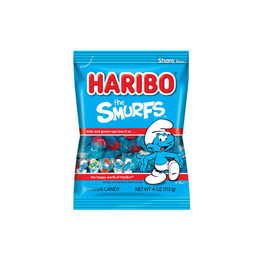 Haribo Smurfs Original Peg Bag (113g) - America
