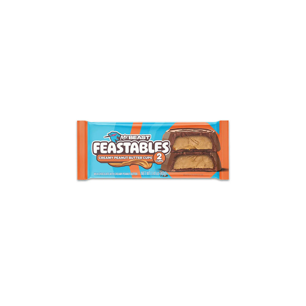 Mr Beast Feastables Creamy Peanut Butter (40g) - America