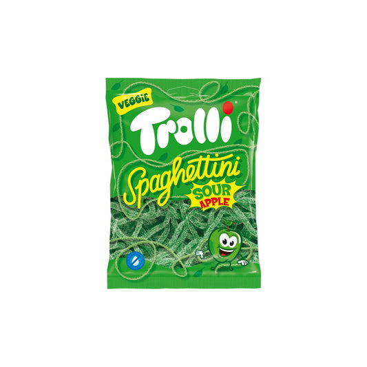 Trolli Spaghettini Sour Apple (100g) - Germany
