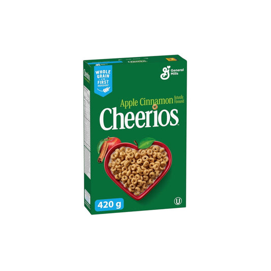 General Mills Cheerios Apple Cinnamon Cereal (420g) - Canada