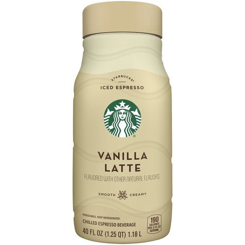 Starbucks Iced Espresso Vanilla Latte (1.18L) - America