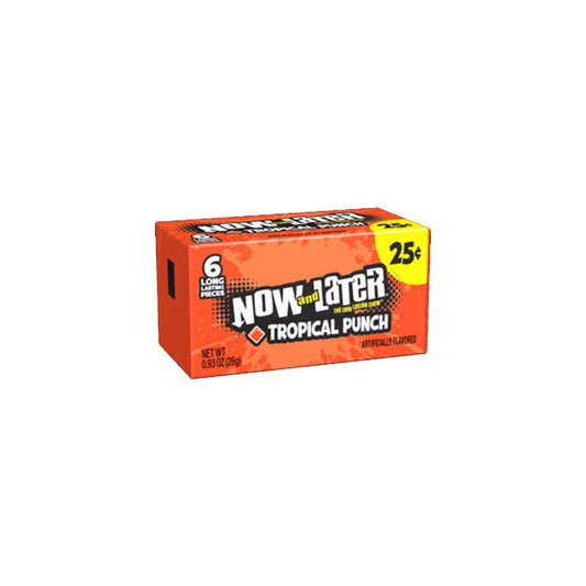 Now & Later Tropical Punch Fruit Chews (26g) - America