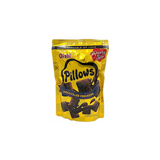 Oishi Pillow Snacks Chocolate (80g) - Philippines