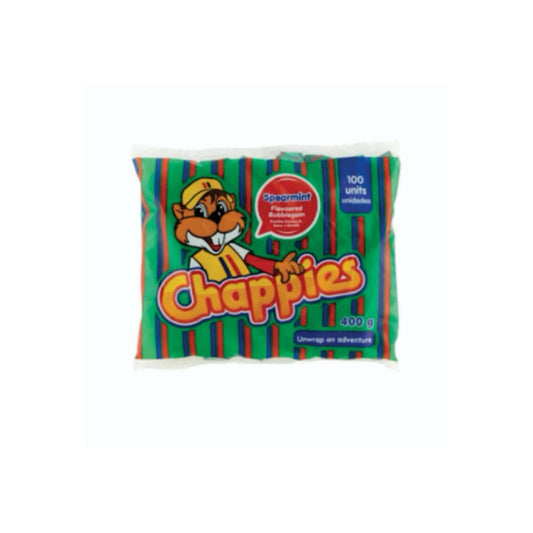 Chappies Spearmint Bubblegum 100-Pack (400g) - South Africa