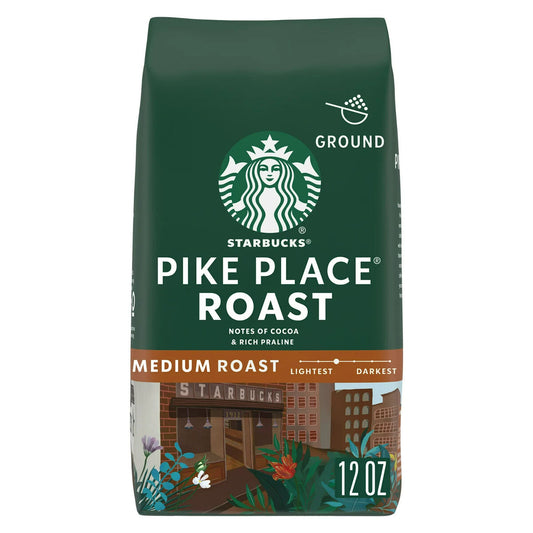 Starbucks Pike Place Roast Ground Coffee (340g) - America