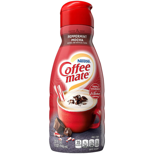 Coffee Mate Peppermint Mocha Creamer (946ml) - America