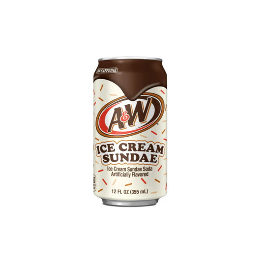 A&W Ice Cream Sundae Soda (355ml) - America