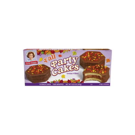 Little Debbie Halloween Fall Chocolate Party Cakes 10-Pack (347g) - America