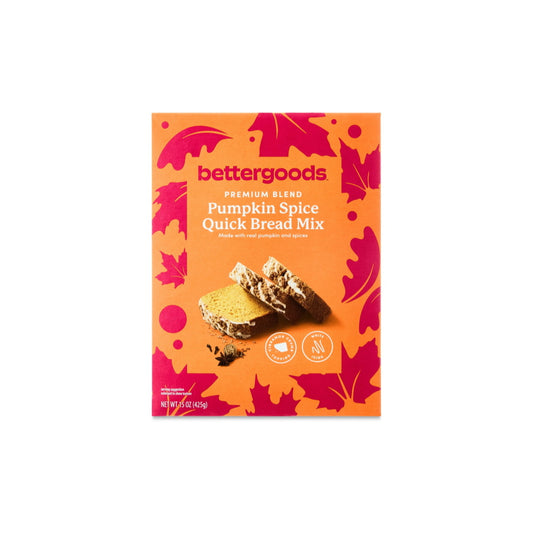 Bettergoods Premium Blend Pumpkin Spice Quick Bread Mix (425g) - America