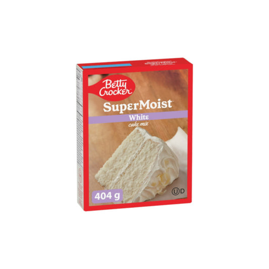 Betty Crocker Super Moist White Cake Mix (404g) - Canada