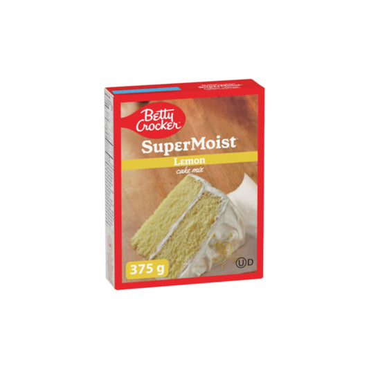 Betty Crocker Super Moist Lemon Cake Mix (404g) - Canada