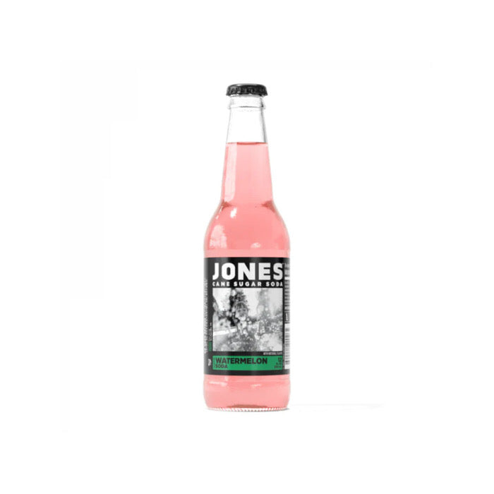 Jones Soda Watermelon Soda Glass Bottle (355ml) - America