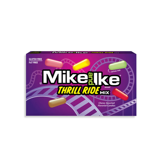 Mike and Ike Thrill Ride Mix Theatre Box (120g) - America