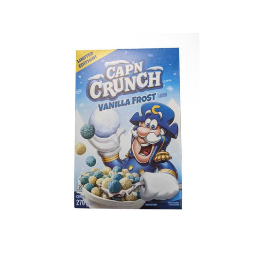 Cap’N Crunch Vanilla Frost Cereal (270g) - America
