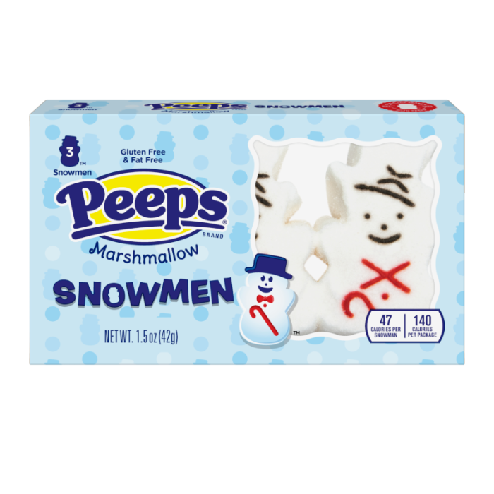 Peeps Marshmallow Snowmen 3PK (32g) - America