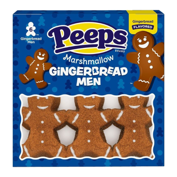 Peeps Marshmallow Gingerbread Men 6PK (85g) - America