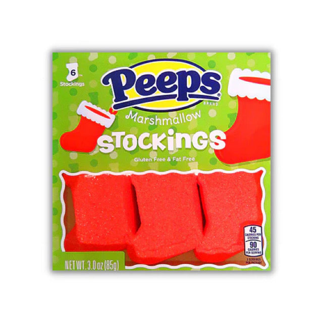 Peeps Marshmallow Stockings 6PK (85g) - America