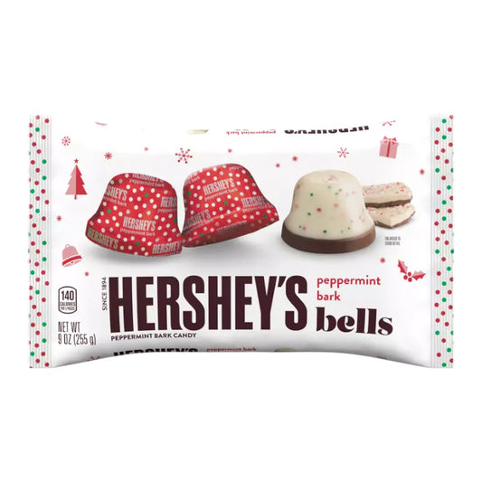 Hershey's Peppermint Bark Bells (255g) - America