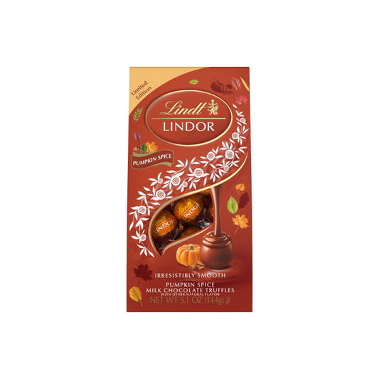 Lindt Lindor Limited Edition Pumpkin Spice Milk Chocolate Truffles (144g) - America