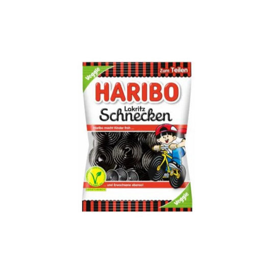 Haribo Haribo Lakritz Schnecken (Liquorice Snails) (175g) - Germany