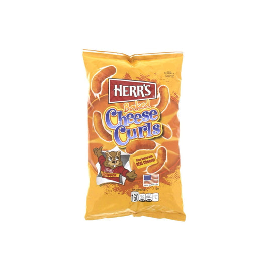 Herr’s Baked Cheese Curls Large Bag (170g) - America