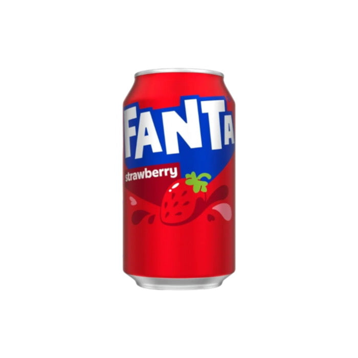 Fanta Strawberry Soda Can (355ml) - America