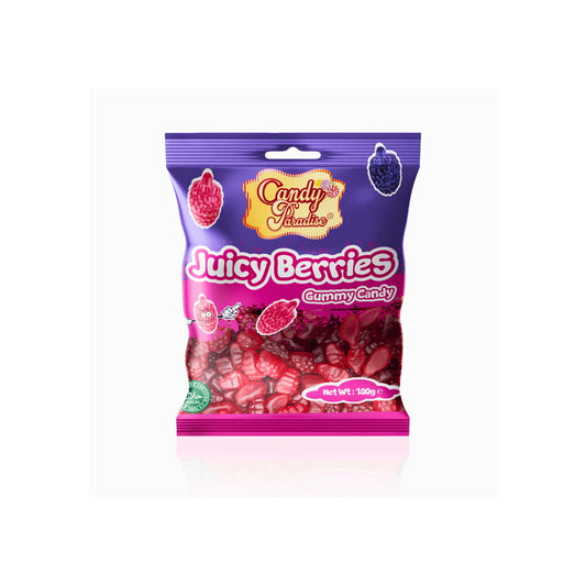 Candy Paradise Gummy Candy Juicy Berries (100g) - America