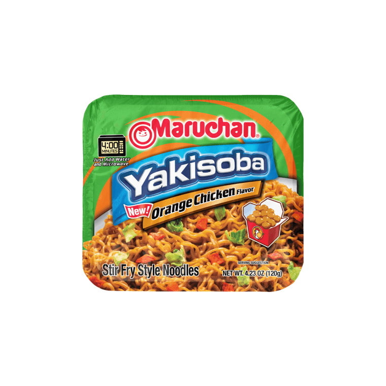 Maruchan Yakisoba Orange Chicken Stir Fry Style Noodles (120g) - America