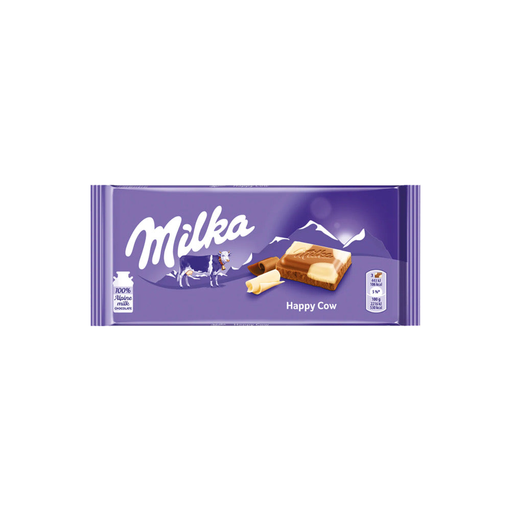 Milka Happy Cow Chocolate Bar (90g) - Poland
