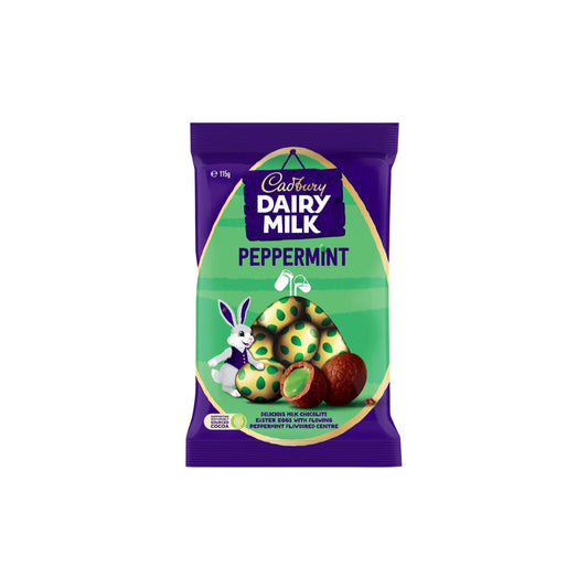 Cadbury Dairy Milk Easter Peppermint Eggs Bag (117g) - Australia